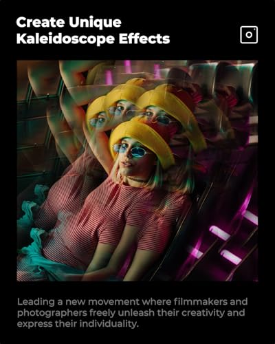 K&F CONCEPT 72mm Kaleidoscope Effects Filter Prism