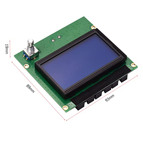 LCD Display Screen Replacement for Ender 3 and Ender 3 Pro, 3D Printer Control Screen with Cable
