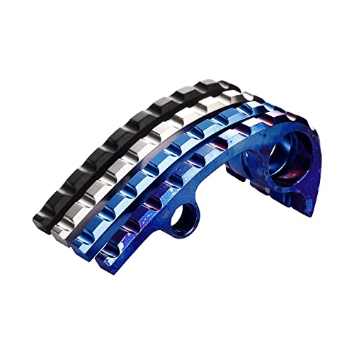 Titanium Back Spacer for Spyderco Para Military 3 Black
