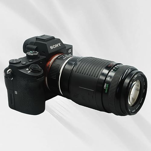 PHOLSY Lens Mount Adapter Compatible with Canon EF Lens to Sony E Camera Canon EF/EF S to Sony E