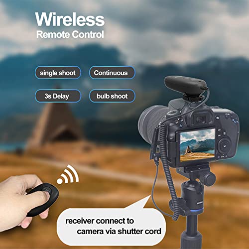 AODELAN for Nikon Remote Shutter Release, Replacement Nikon Remote for D5600, D850,D3300,d750,d3200,D7100,D610, D850,D810, Z6, P1000, Replace MC-DC2 and MC-30A Remote Control