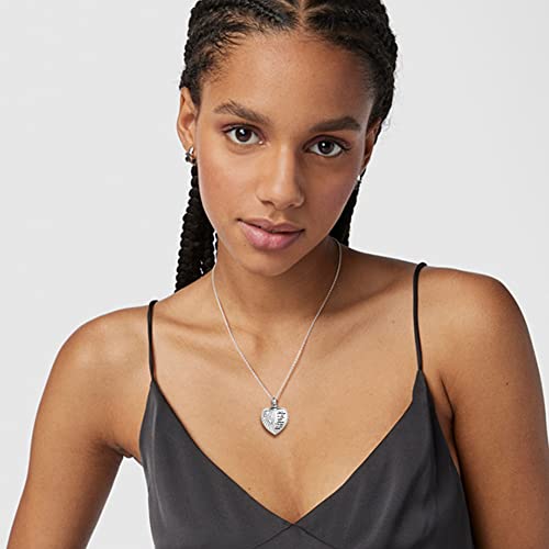 Heart Cremation Necklace for Ashes Angel Wing Urn Necklace Memorial Keepsake Jewelry Engraved Always on My Mind Forever in My Heart Sister