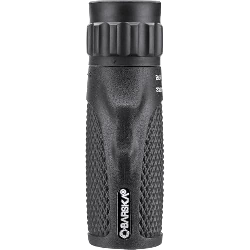 AA12131 Barska Optics, Blackhawk Monocular, 10x25mm Wp, BK-7 Prism, Green Lens