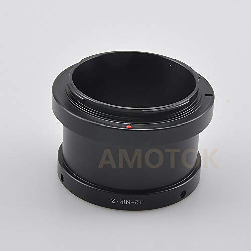T2 to Nikon Z Camera Adapter,T2 T-Mount telephoto Lens to for Nikon Z Mount Z6 Z7 Full Frame Camera T2 to Nik Z adapter