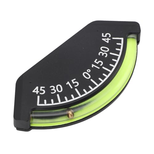 45 Degree Inclinometer, -45° - 0-45° Level Meter Easy to Install Inclinometer Accurate Measurement RV Levels, Protractor for Truck RV