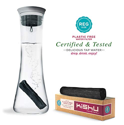 Kishu Charcoal - Activated Charcoal Water Filter for Pitchers 2-pack