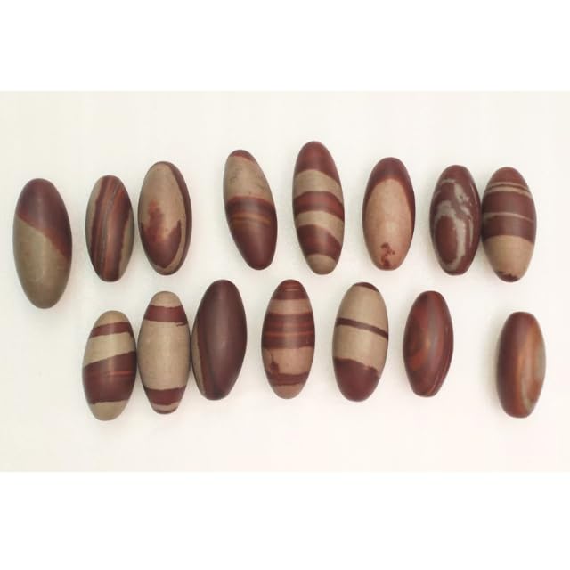 Narmada Shiva Lingam Stone 3" – Natural Banalinga from Narmada River India for Meditation, Reiki, Chakra Healing, Vastu, Shivratri, Sawan Puja, Adiyogi Worship, Spiritual Decor & Sacred Gift