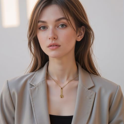 Wrench Cremation Jewelry for Ashes Pendant Urn Necklace with Mini Keepsake Urn Memorial Ashes Jewelry Gold