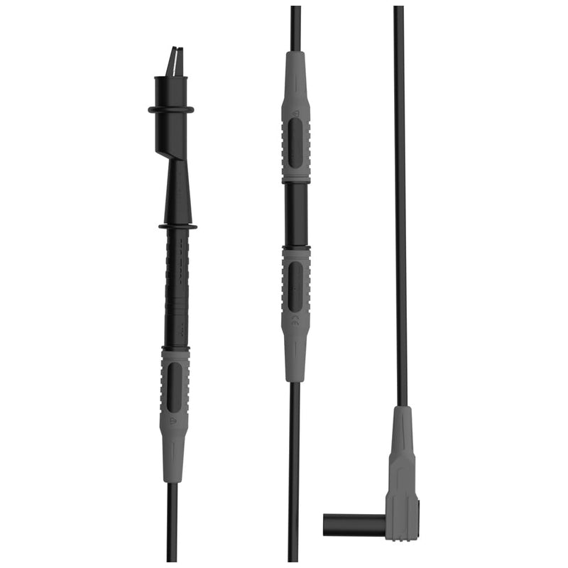[Australia - AusPower] - Klein Tools 69483 Meter Test Leads Accessory Kit with (2) Right-Angle Leads, (2) Lead Extenders, (2) Lead Heads, (2) Alligator Clips, and Case 