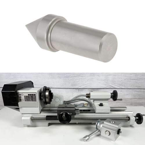 ECSiNG 2-pack live center for mini lathe, 8 mm shank, compatible with mini lathes for 8 mm pin turning