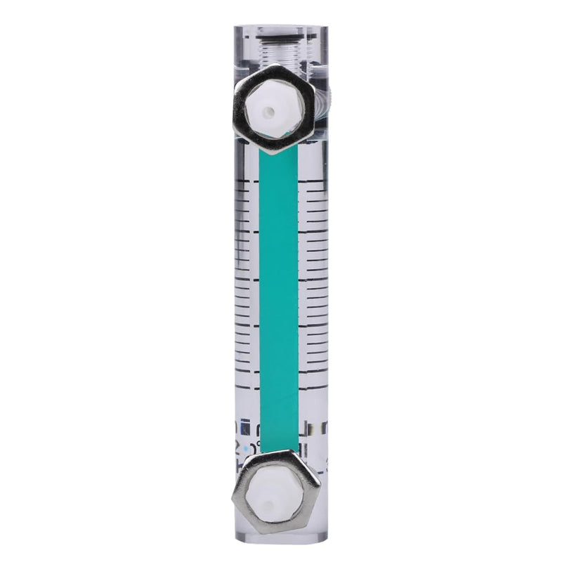 [Australia - AusPower] - Oxygen Air Gas Flow Meter, 2.5-25LPM 8 mm Pipe Flow Meter Flow Meter for Gas Liquid with Control Valve, Default 