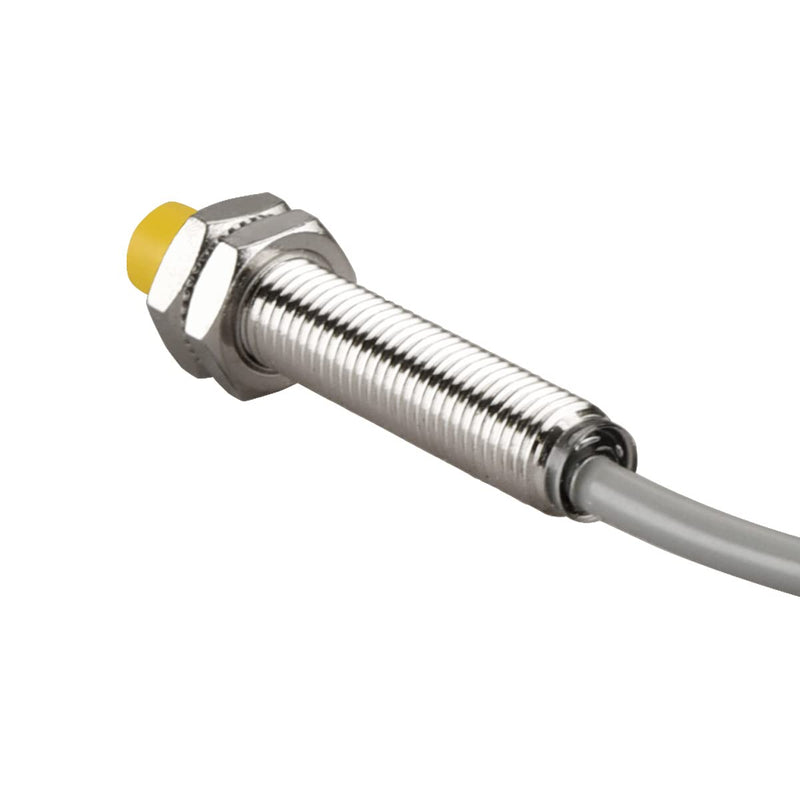 [Australia - AusPower] - Heschen 4mm Inductive Proximity Sensor Switch, HS-M8-Ni4-AP6, Non-Built-in, Cylindrical Type, DC10-30V 200mA, PNP NO (Normally Open), 3 Wire, CE 