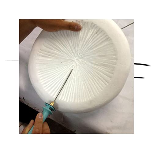 Electric Styrofoam Cutter, AC110-240V 10cm Needle Type Electric Hot Wire Foam Cutter Pen Tool with Power Supply for Art Model Making (EU Plug) EU plug