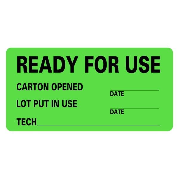 Ready for USE Medical Labels