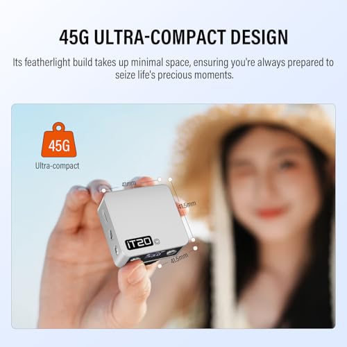 GODOX IT20 C for Canon Ultra-Compact TTL Hotshoe Mini Flash (Silver) IT20 C Silver