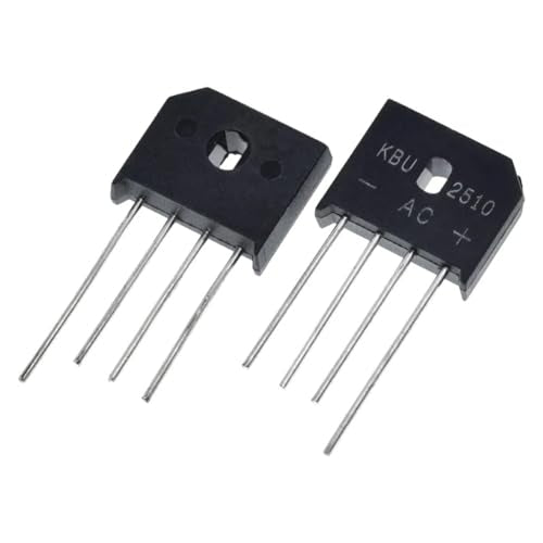 Penglin KBU2510 2510 Bridge Rectifier Diode Pack of 10 | 25A 1000V silicon bridge rectifier, 4 pins