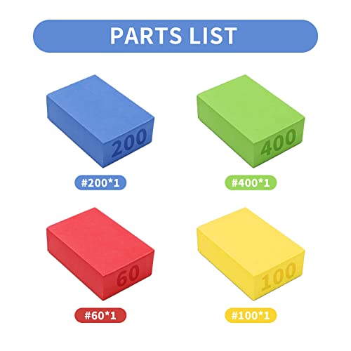 Vkinman angled diamond sanding pads for ceramic, stone, marble, tile, concrete, glass, and granite