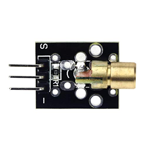 Hailege 5 x 5mW 650nm Red Dot Laser Diode Laser Transmitter Module PIC AVR DC5V KY-008