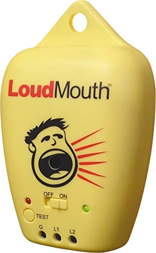 SunTouch LoudMouth monitor, yellow fault monitoring device for electric heating tape mats and underfloor heating systems