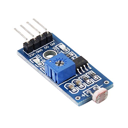 10 Pcs 4 Pin Photo Resistor Sensor Light Detector Module with Digital Output for Arduino Raspberry Pi