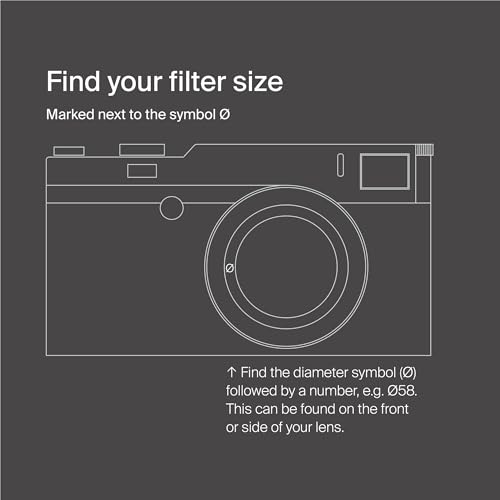 Urth 39mm Magnetic ND64 (6 Stop) Lens Filter (Plus)