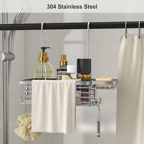 Hanging Shower Caddy, 304 Stainless Steel Shower Organizer, 1 Pack
