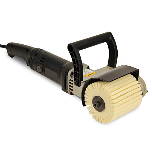 BHA 4x4 inch flap wheel buffing and polishing drum with 3/4 inch quad keyway