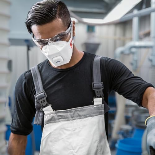 Dräger X-plore 1930 V Dust Mask, Pack of 3, FFP3 Respirator Mask with Valve, Various Sizes | FFP3 Respirator Mask with Valve - Various Sizes M/L | Pack of 10