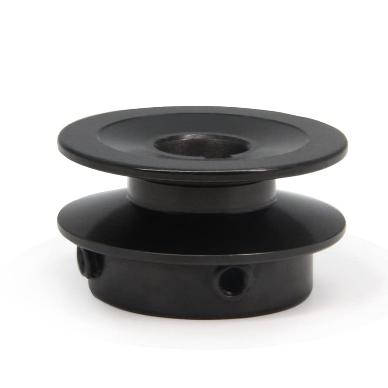 [Australia - AusPower] - AK20-5/8" Bored Single Groove Web Sheaves 2.0" OD 5/8"Bore V-Belt Sheave Cast Iron Belt Pulley for V-Belt (AK20-5/8", Single Groove) AK20-5/8"Bore 