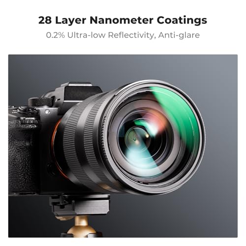 K&F CONCEPT 67mm Circular Polarizers Filter & MC UV Protection Filter Kit