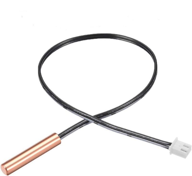 [Australia - AusPower] - 10K Ohm NTC Thermistor Probe - 0.5m Copper Wire Temperature Sensor - Waterproof, High Accuracy & Fast Response for HVAC, AC & Air Conditioner Systems (3-Pack) 
