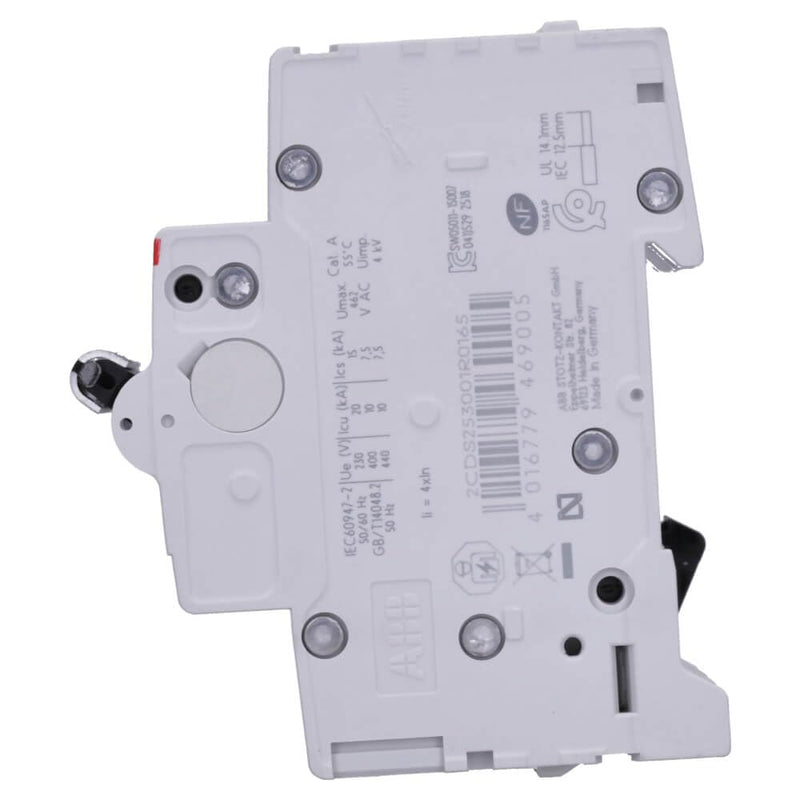 ABB 2 cds253001r0165 – Int. aut. S203-B16 3P 16 A B 10 KA | Characteristics B - 6 kA switching capacity - DIN rail mounting - Reliable industrial quality - 2CDS253001R0165