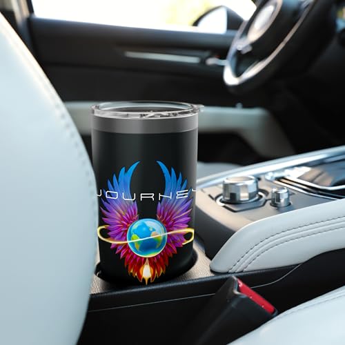 Journey Official Infinity Wings Stainless Steel Insulated Tumbler Black 20 Ounces