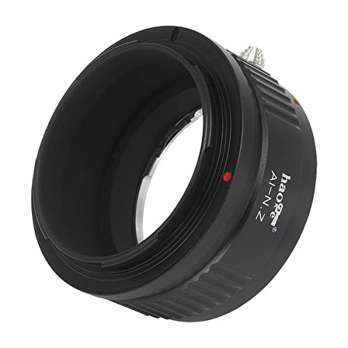 Haoge Manual Lens Mount Adapter for Nikon Nikkor F/AI/AIS/D Lens to Nikon Z Mount Camera Such as Z6 Z7