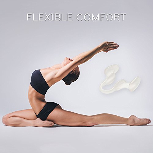 Air Max AIRMAX nasal dilator, medium clear anti-snoring device for better airflow and easier breathing