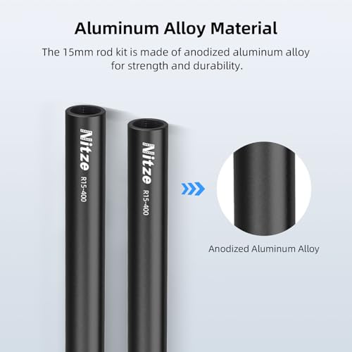 Nitze 16 Inches 15mm Rod (2 Pcs) - R15-400