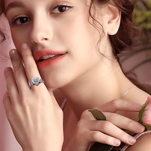 Urn Ring for Ashes for Women 925 Sterling Silver Celtic Knot Ring