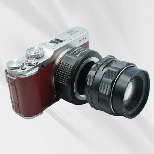 PHOLSY Lens Mount Adapter Compatible with M42 42mm Lens and Fuji X Camera M42 to Fujifilm FX