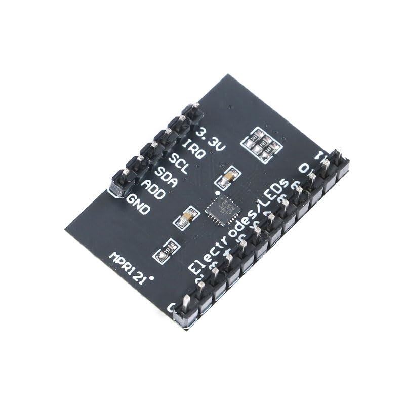 [Australia - AusPower] - 10pcs MPR121 12-Channel Capacitive Touch Module I²C Interface -40°C~85°C, 4 Address Options, 29μA Quiescent Current, for STM32 Arduino 