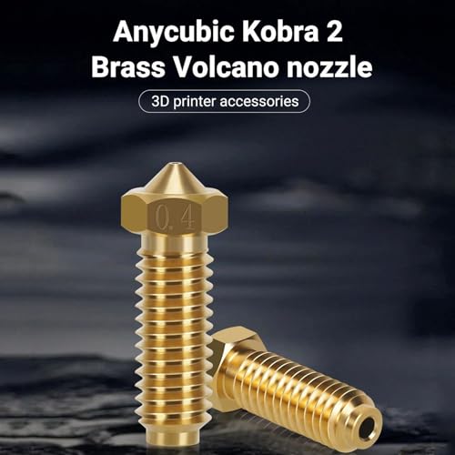 KOYOFEI 20PCS Brass Nozzle Kit for Kobra 2, 3D Printer Accessories 8PCS 0.4mm, 3PCS 0.2mm, 0.6mm, 0.8mm, 1.0mm Brass Nozzles Kit for Kobra 2 Neo, Kobra 2 Pro/Plus/Max Kobra 2 Brass