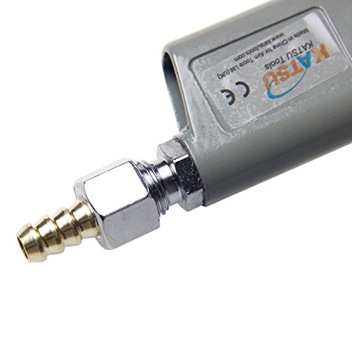 KATSU Paraffin Spray Gun, Long Nozzle Paraffin Diesel Air Compresser Spray Gun Petrol & Diesel Engine Cleaner, 900ml Tank Capacity 222112 Alloy Steel