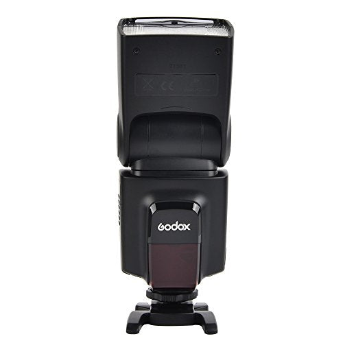 Godox Wireless 433MHz GN33 Camera Flash Speedlite with Built-in Receiver with RT Transmitter Compatible for Canon Nikon Sony Olympus Pentax Fuji DSLR Cameras with Diffuser + Filters