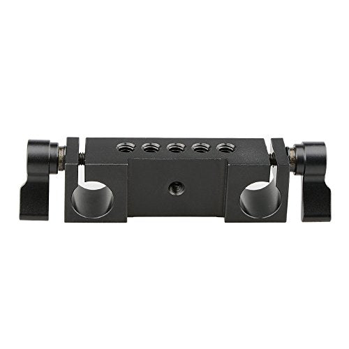 CAMVATE 15mm Rod Clamp Railblock for DSLR 15mm Rail Rig Rod Support System