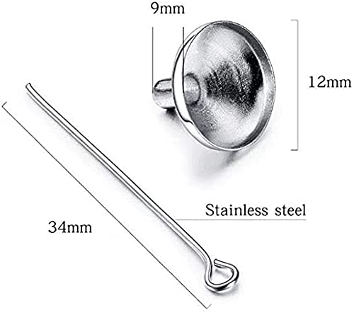 Owl Urn Necklace for Ashes Animal Cremation Men Women Stainless Steel Memorial Keepsake Pendant Chain with Funnel Filler Kit