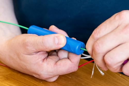 WEICON Tools LWL Fibre Tube No. 2, Stripping Buffer Tubes for Fibre Optic Cables, 1.2 mm - 4 mm Diameter