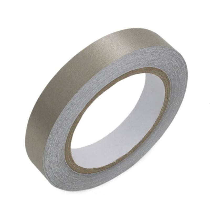 [Australia - AusPower] - Faraday Cloth Tape Double Conductive Cloth Adhesive Tape for EMI Shielding, Wire Harness Wrap, Grounding, Guitar Interference Signal Blocking, Electrical Repair (1 in x 66 FT) 1 IN x 66 FT 