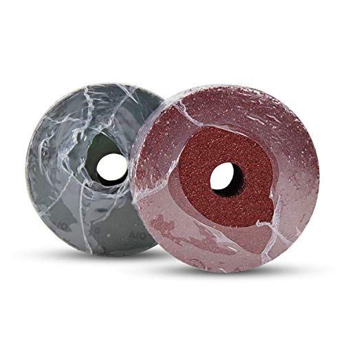 BHA Aluminum Oxide Resin Fiber Sanding and Grinding Discs, 4.5” x 7/8”, 36 Grit - 25 Pack