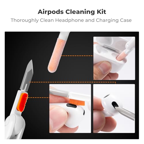 K&F CONCEPT 25-in-1 Electronic Cleaning Kit for Keyboard Laptop Cleaner