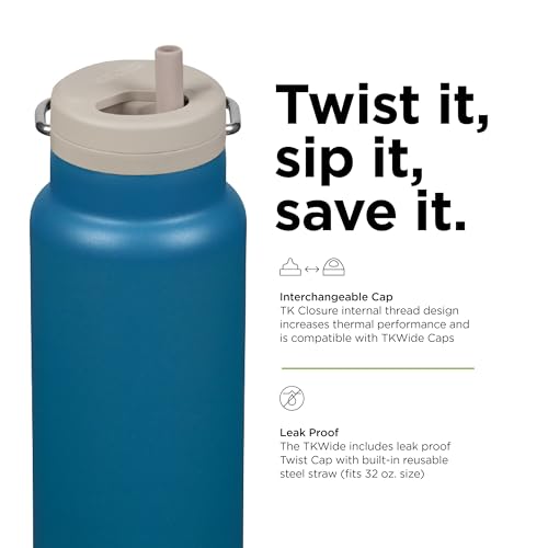 Klean Kanteen 32oz TKWide Insulated Water Bottle with Twist Cap - Corsair