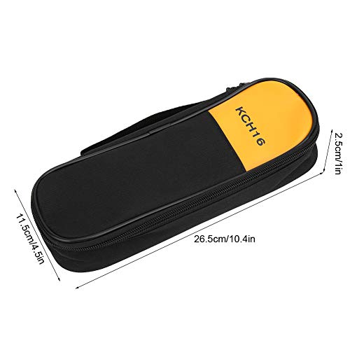 [Australia - AusPower] - LiebeWH Multimeter Case, KCH16 Multimeter Clamp Meter Bag Storage Case Fit for F302 F303 F305 with and Dust Proof Functions 